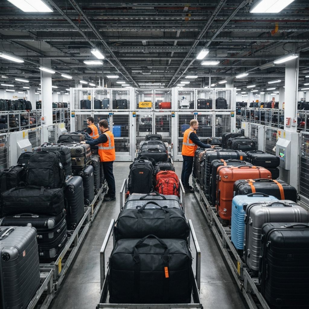 Luggage Storage and Baggage Services at Guangzhou Baiyun